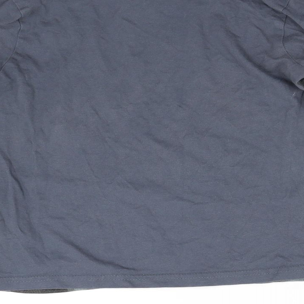 DC Comics Boys Grey Solid Pyjama Top Size 7-8 Years - Bat Man Torso