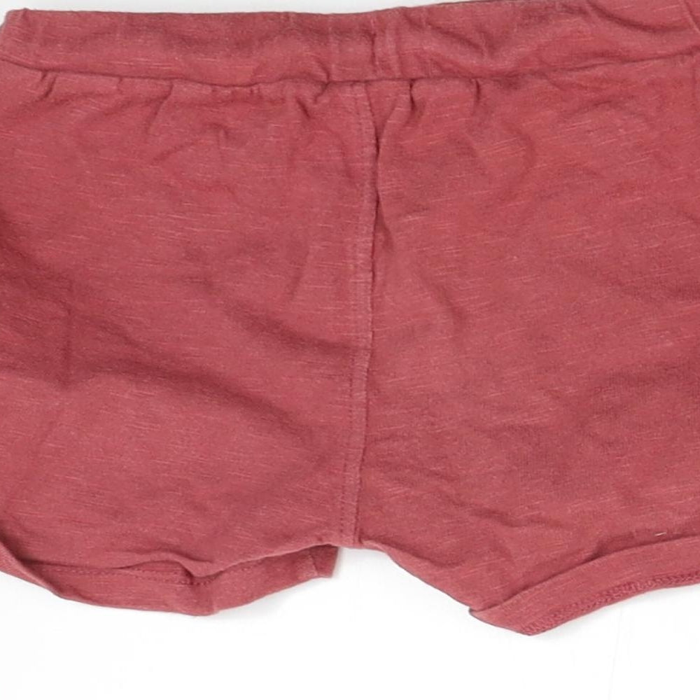 M&S Baby Pink Sweatpants Trousers Size 12-18 Months - Shorts