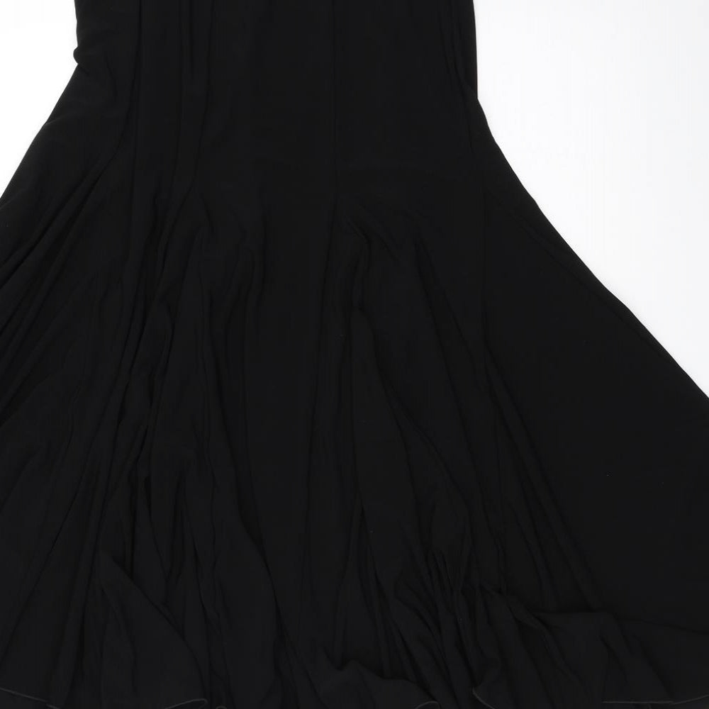 Joella Di Marco Womens Black Flare Skirt Size 12