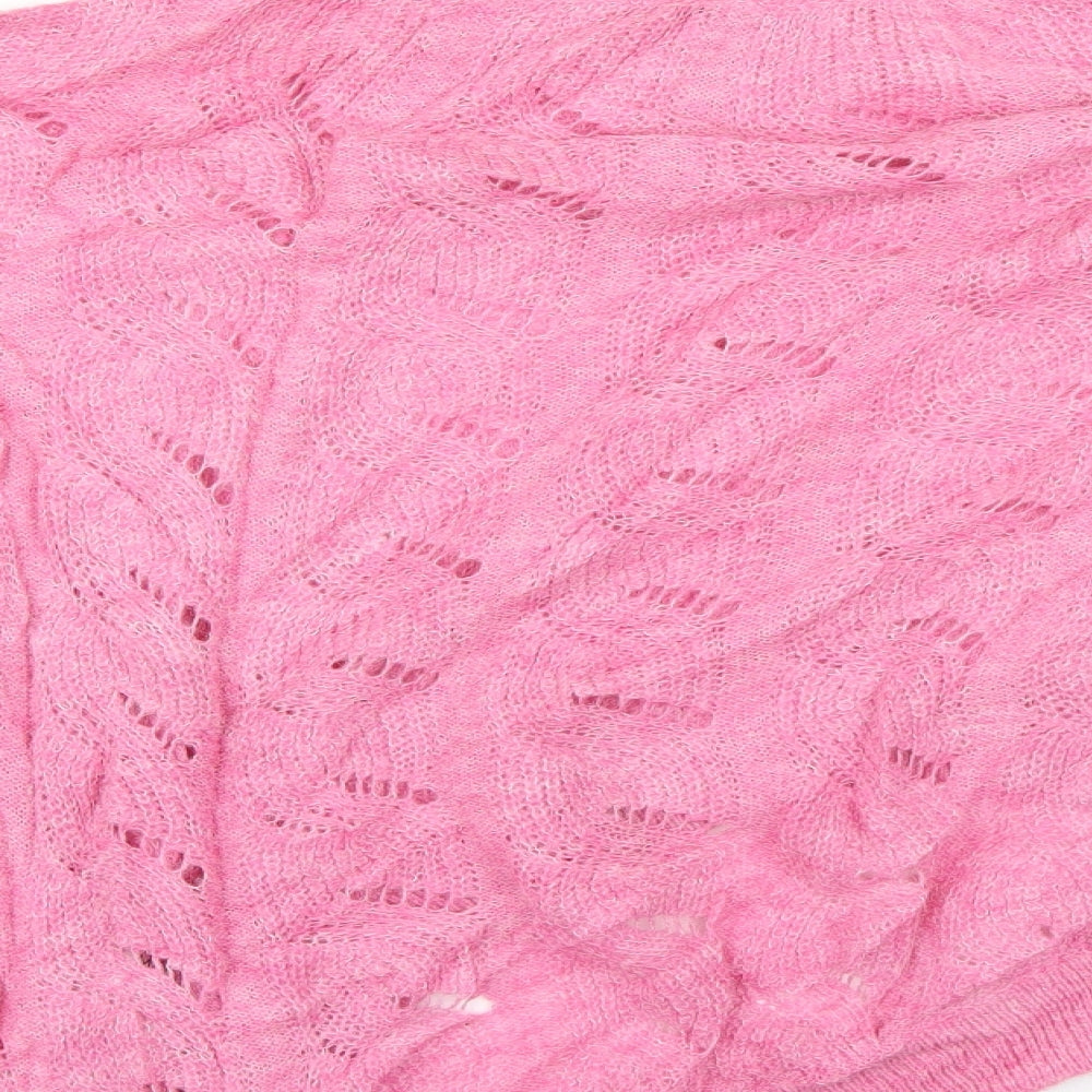 Marks and Spencer Womens Pink Pullover Jumper Size 14