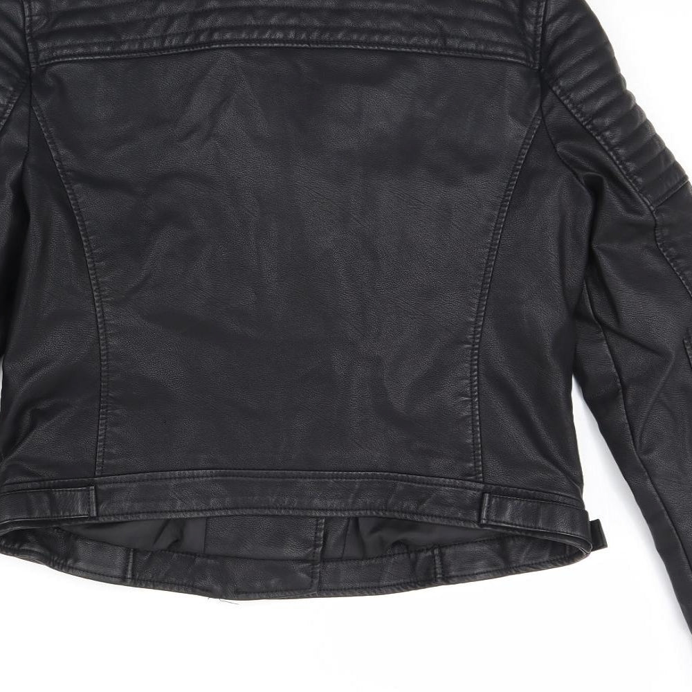 FOREVER 21 Womens Black Jacket Size L