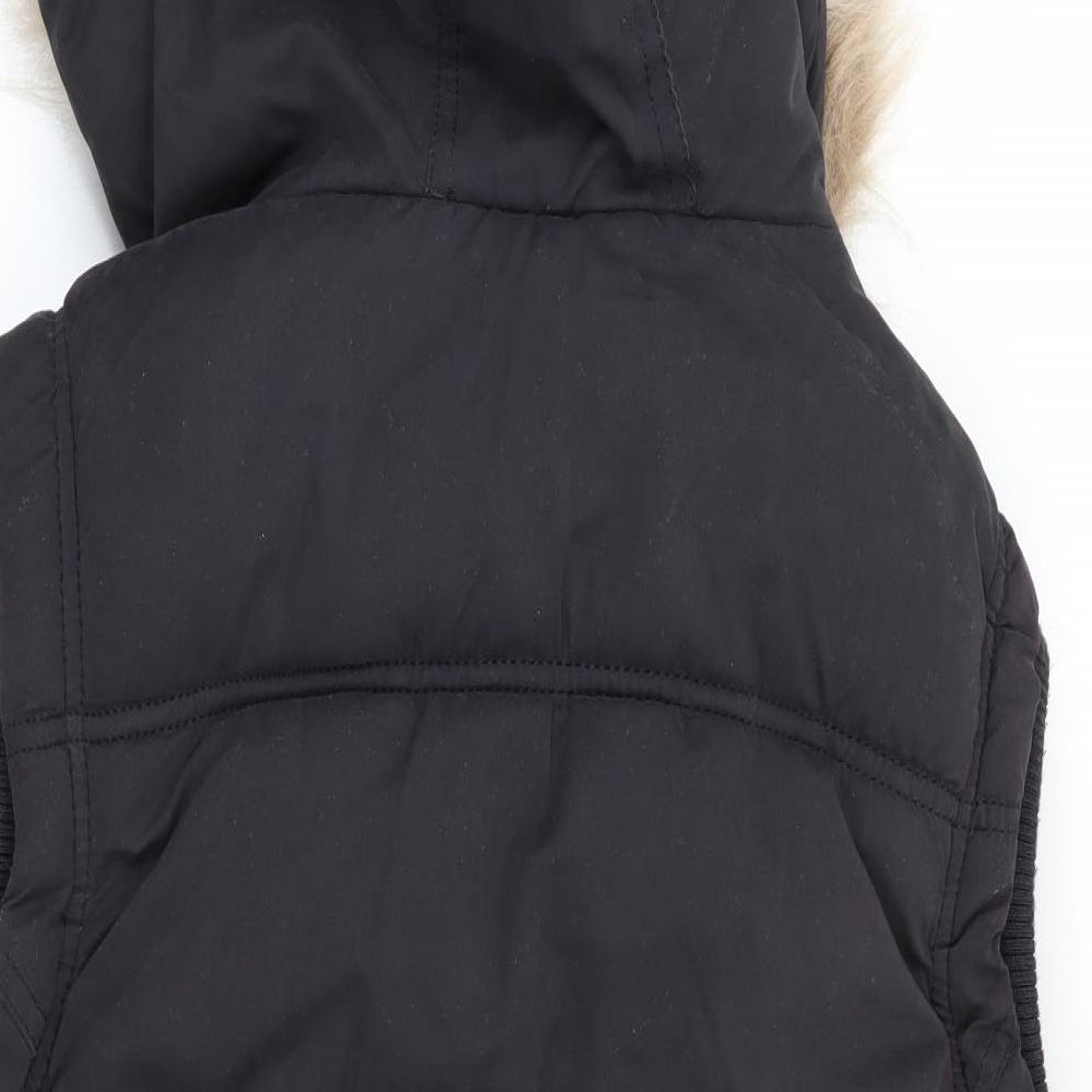 Hudson & Rose Womens Black Gilet Waistcoat Size 18 - heavyweight