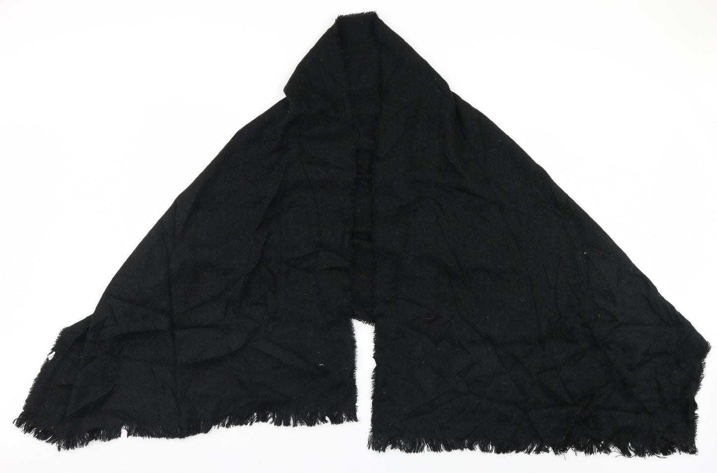 Preworn Womens Black Scarf