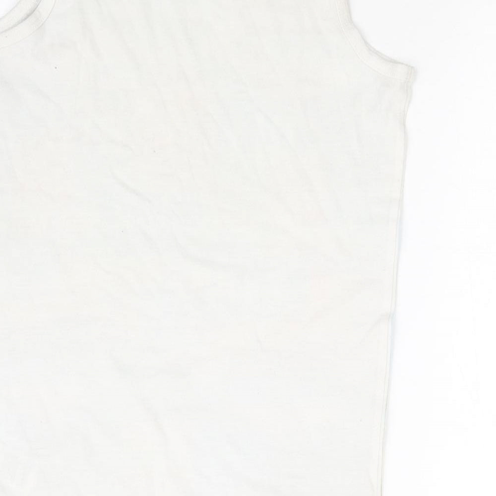 F&F Girls Multicoloured Geometric Basic Tank Size 8-9 Years
