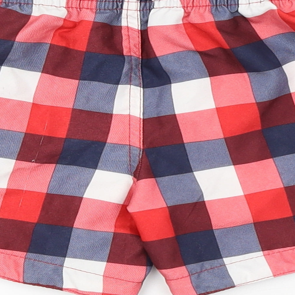 Mini Rebel Multicoloured Check Cropped Trousers Size 18-24 Months