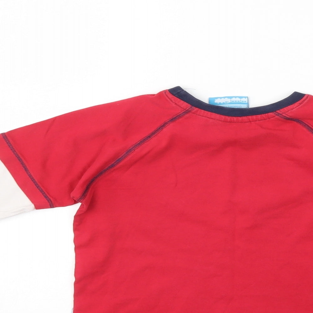 Thomas tank engine Boys Red Pullover Jumper Size 2-3 Years - Thomas & Friends