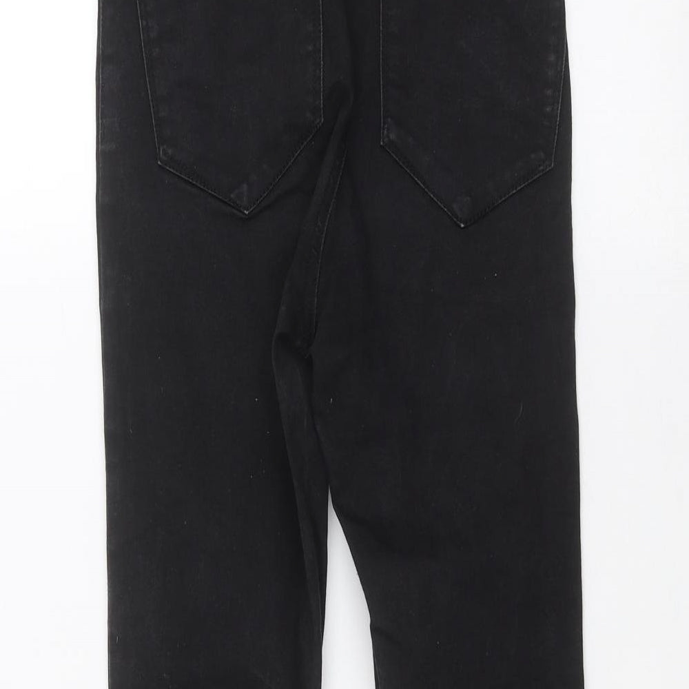 Denim & Co. Womens Black Skinny Jeans Size 10 L23 in