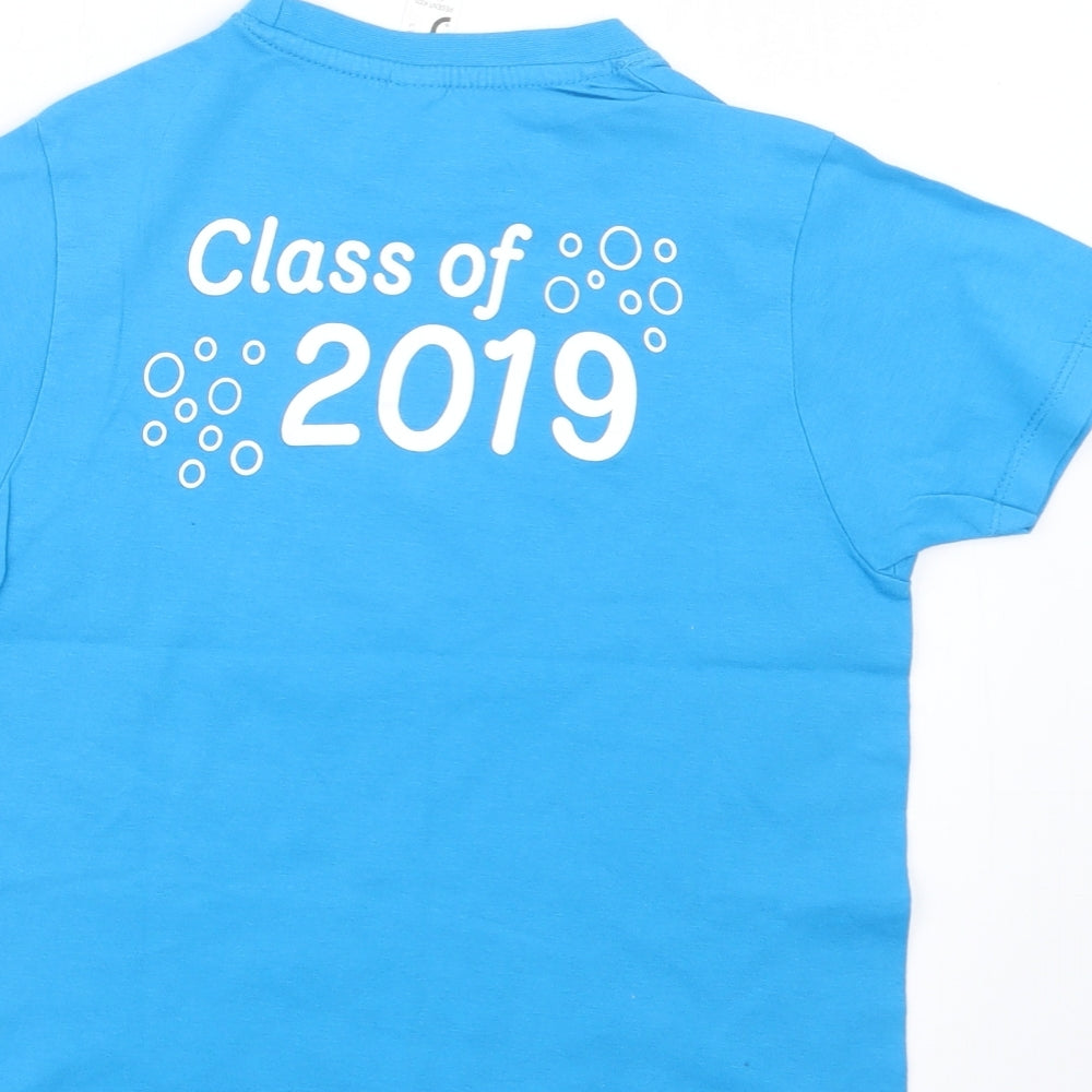 SOL'S Boys Blue Basic T-Shirt Size 6 Years