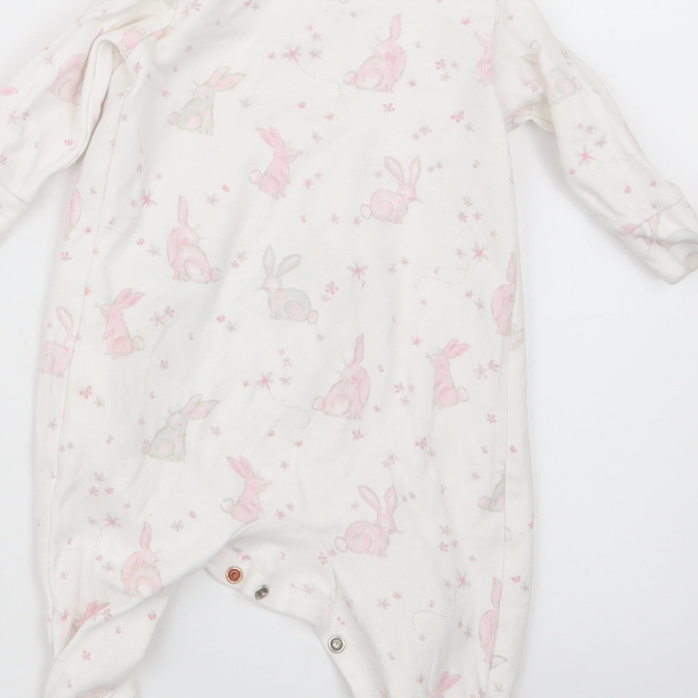 NEXT Girls Pink Geometric Babydoll One Piece Size 3-6 Months
