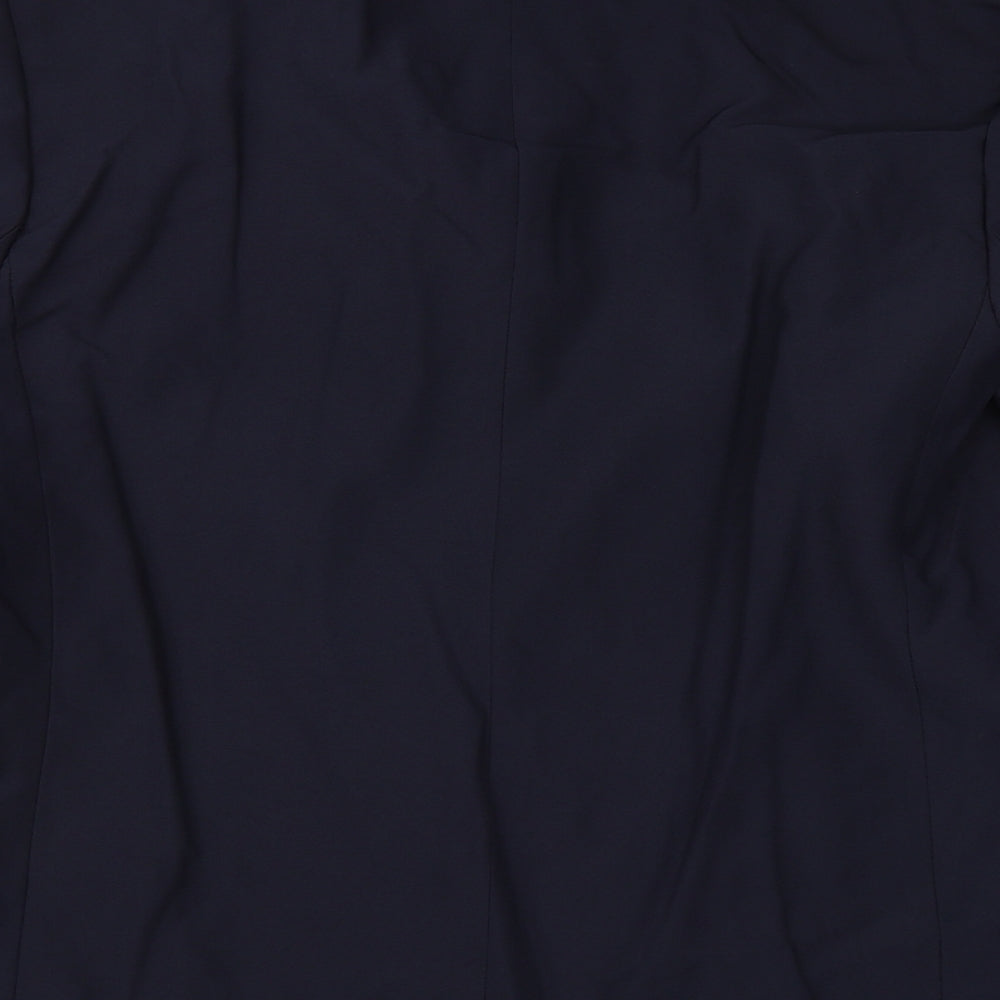 St Michael Womens Blue Jacket Blazer Size 16