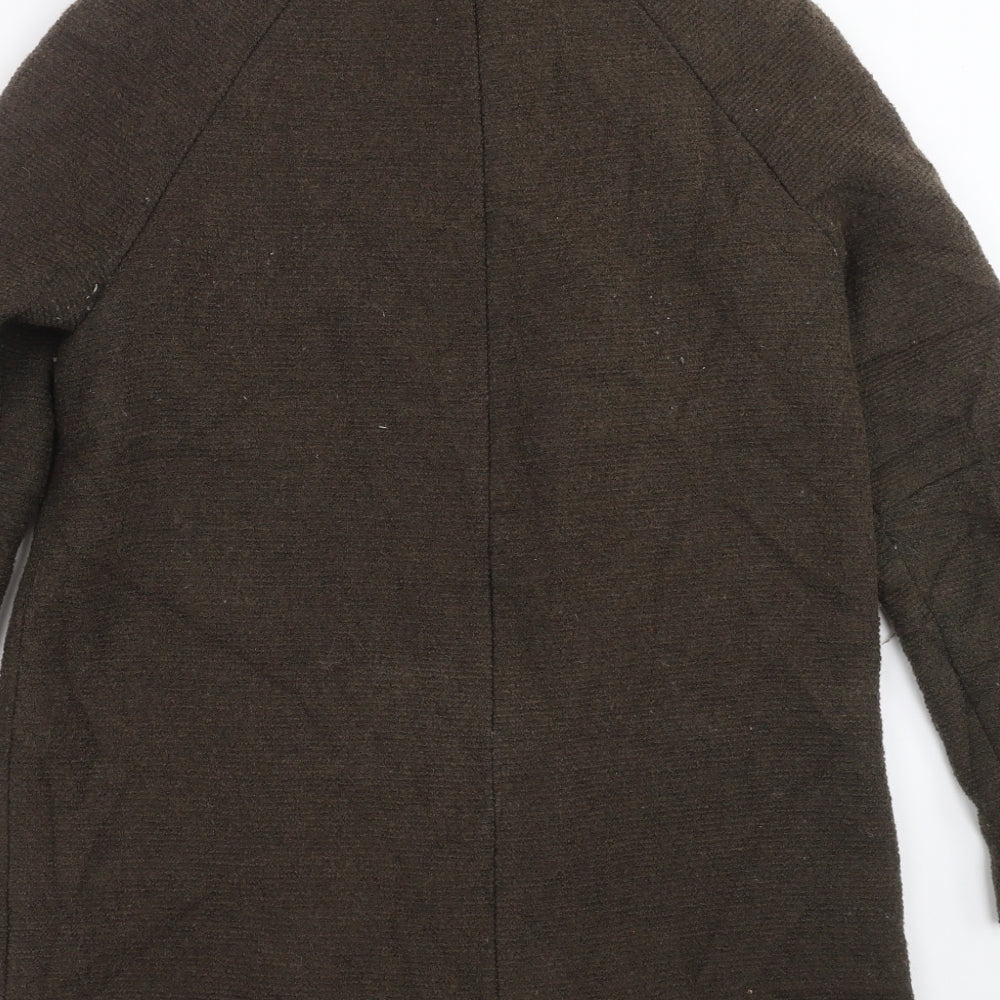 Zara Womens Green Jacket Coat Size M