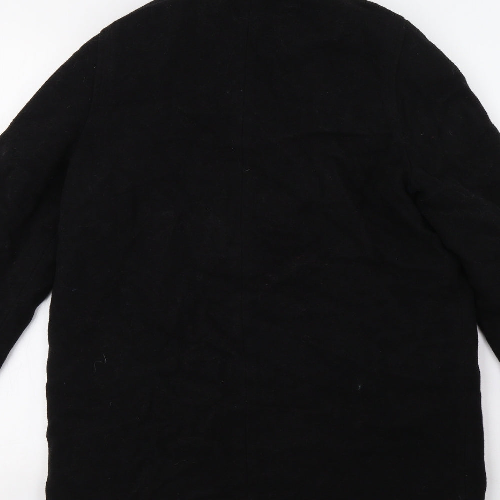 yazz Womens Black Jacket Coat Size 10