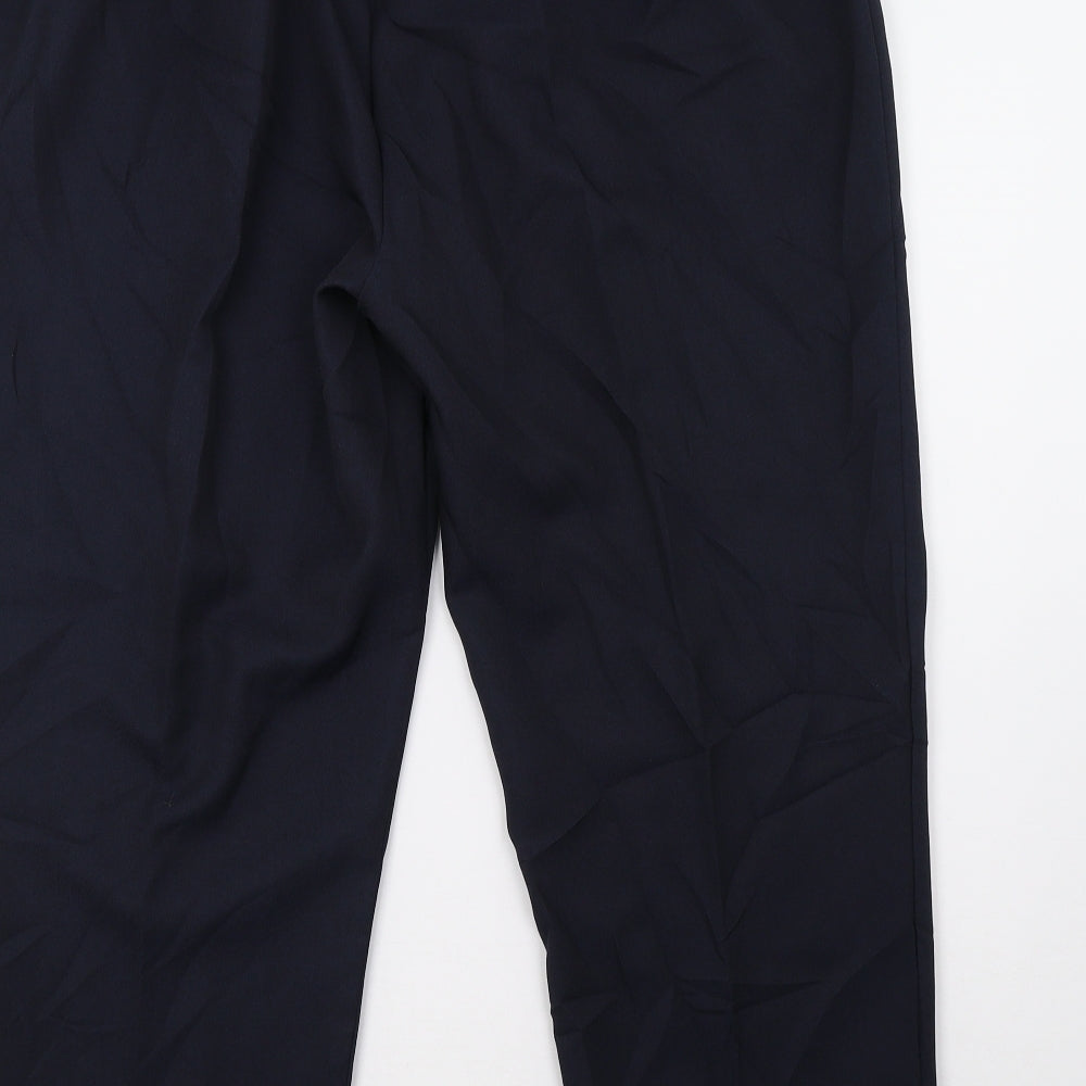 Isabelle Womens Blue Trousers Size 18 L28 in
