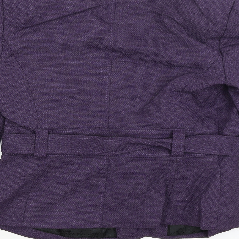 NEXT Womens Purple Jacket Blazer Size 14