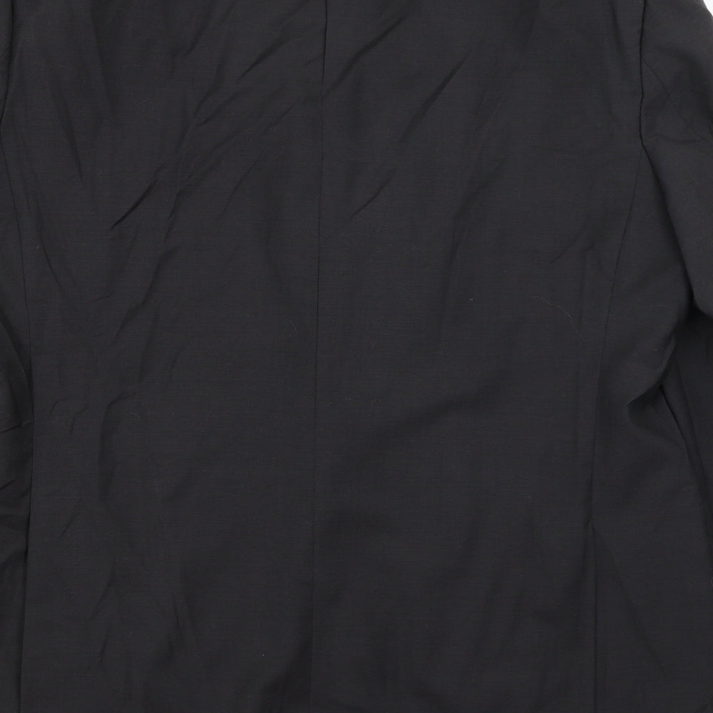 Dewhurst Mens Black Jacket Blazer Size L