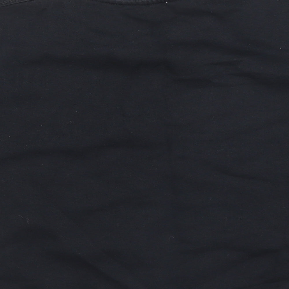Marks and Spencer Boys Black Pullover Sweatshirt Size 9-10 Years