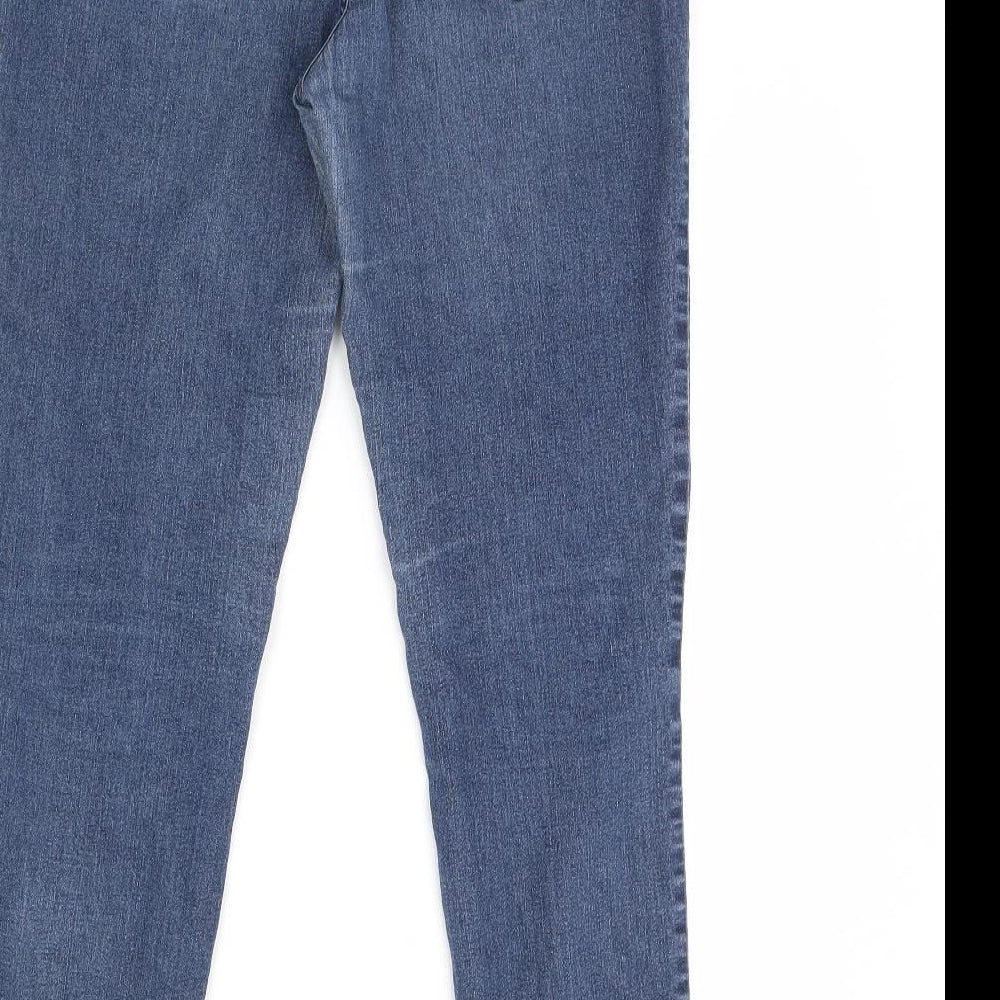 Yesyes Womens Blue Denim Skinny Jeans Size 12 L30 in