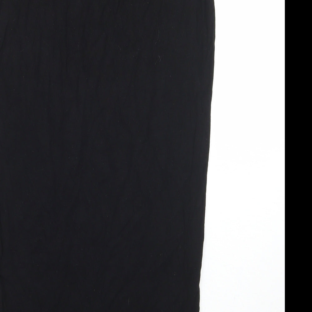 Newlook Womens Black A-Line Skirt Size 8