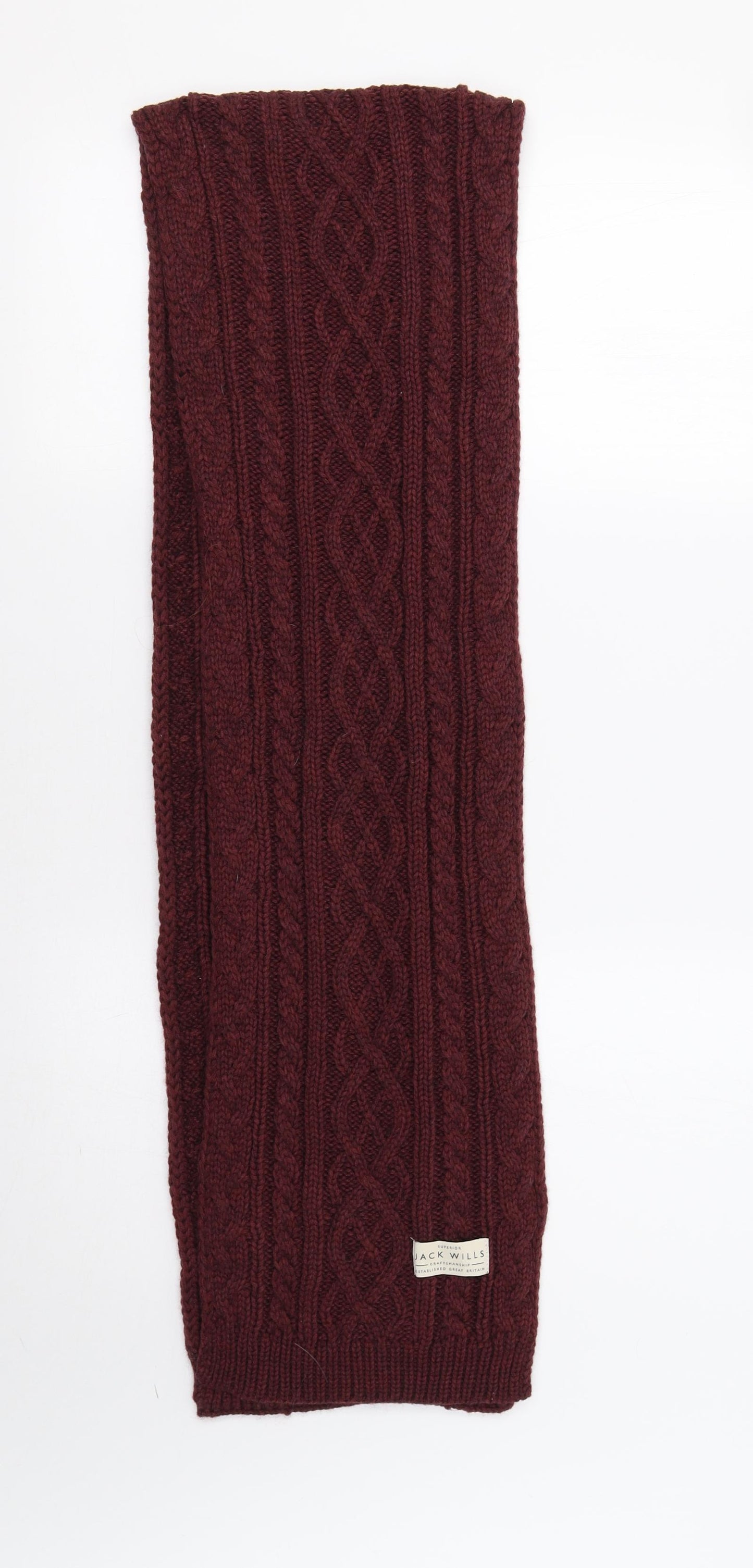 Jack Wills Womens Purple Scarf