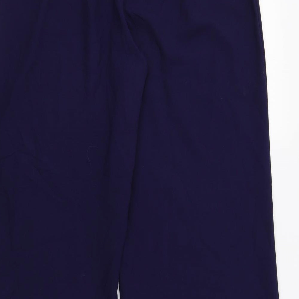 Nightingales Womens Blue Trousers Size 14 L30 in