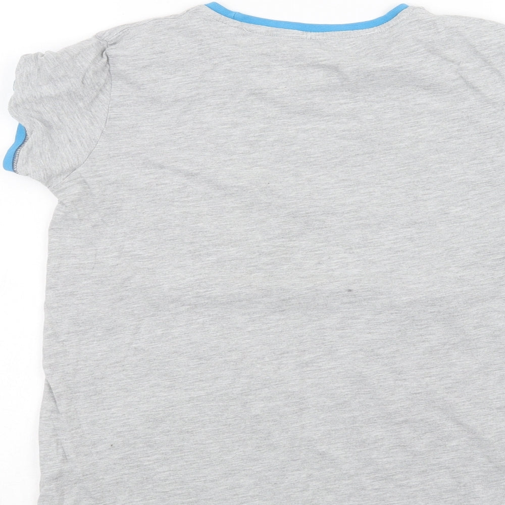Matalan Boys Grey Basic T-Shirt Size 12 Years