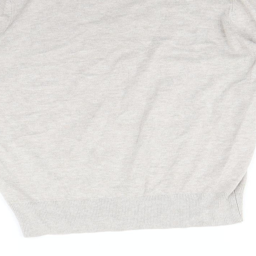 H&M Womens Beige Pullover Jumper Size M
