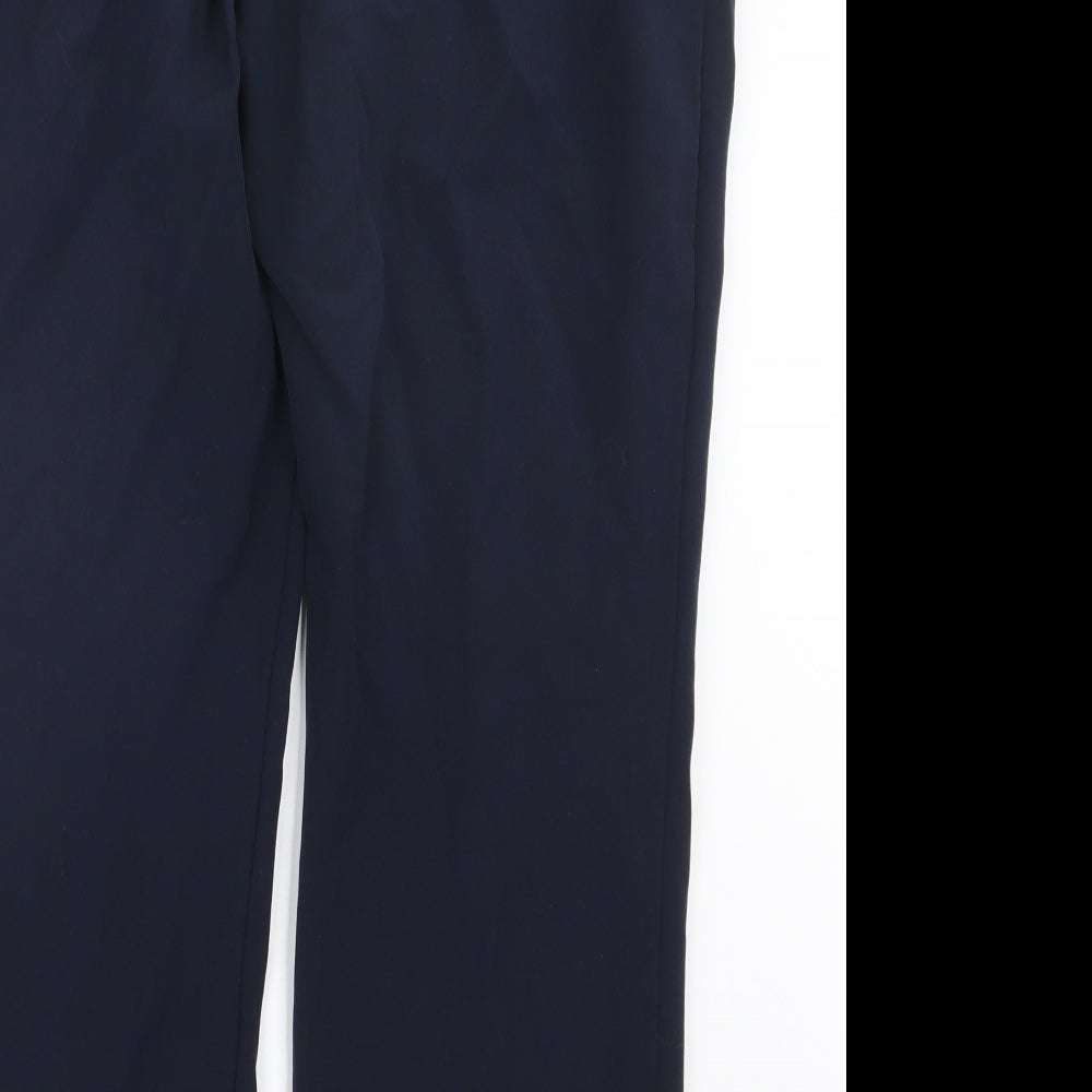 BM Womens Blue Trousers Size 16 L28 in