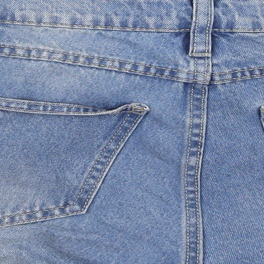 Tutti Frutti Womens Blue Hot Pants Shorts Size 8