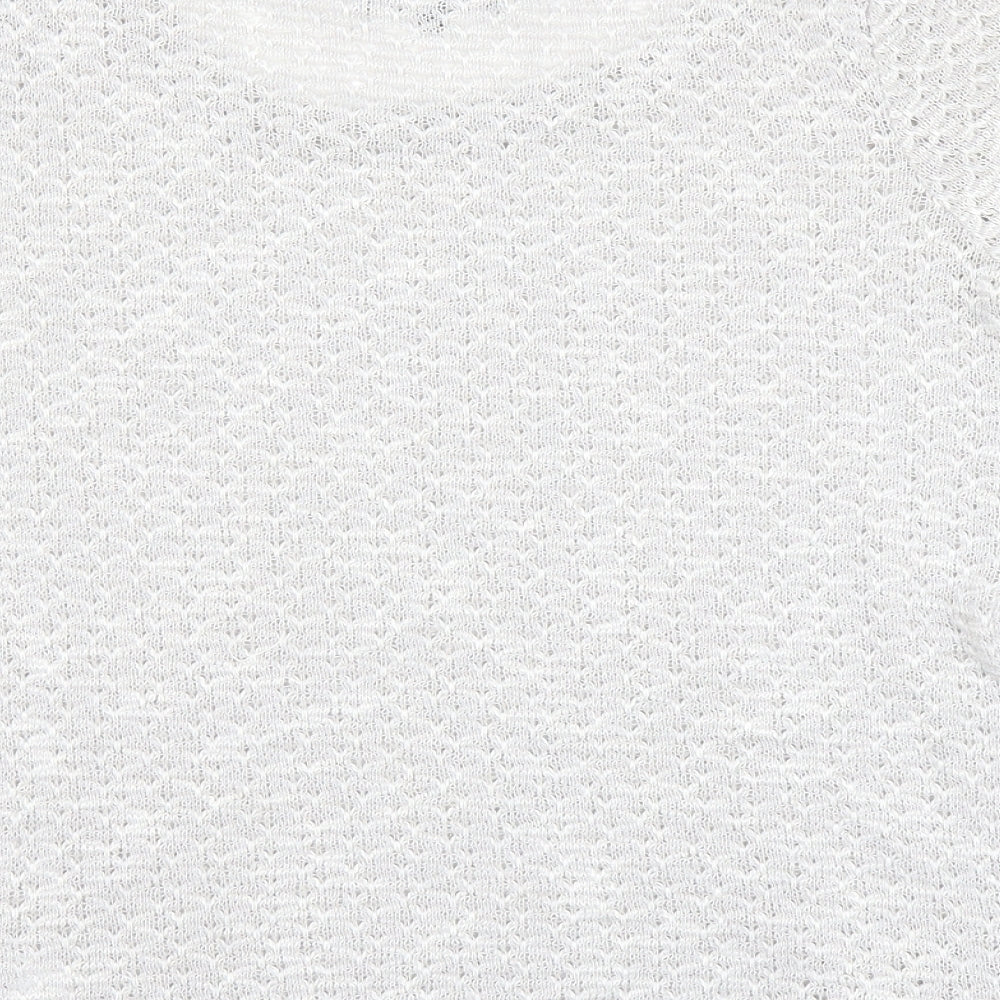 New Look Womens Grey Pullover Jumper Size 8