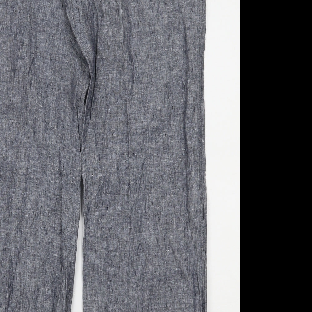 Max Studio Womens Blue Trousers Size 36 in L30 in