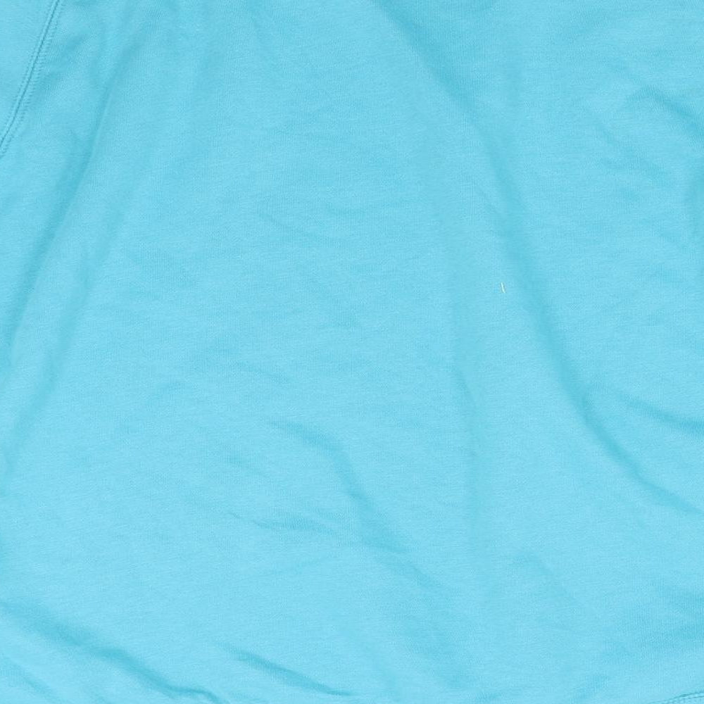 Active & Co Womens Blue Pullover Sweatshirt Size 14