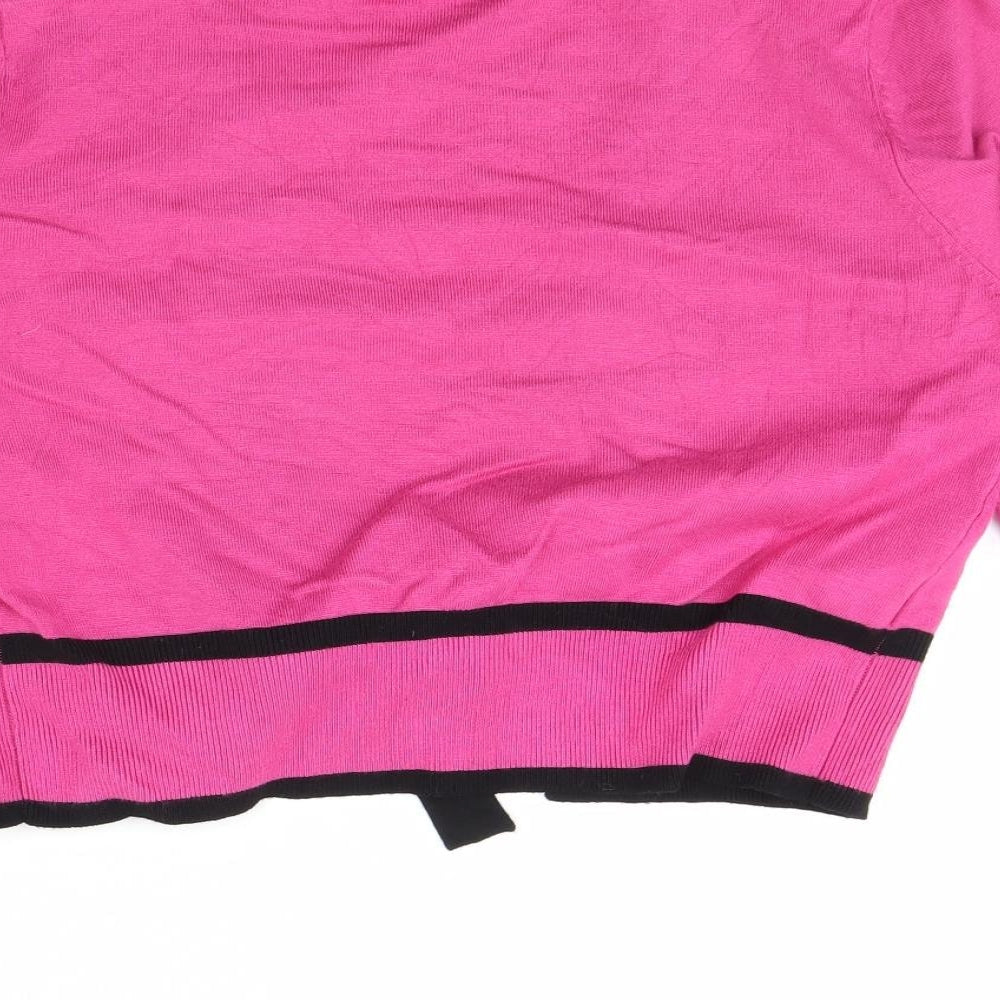 cc Womens Pink Jacket Size L