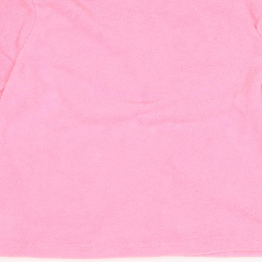 B&M Womens Pink Solid Pyjama Top Size M
