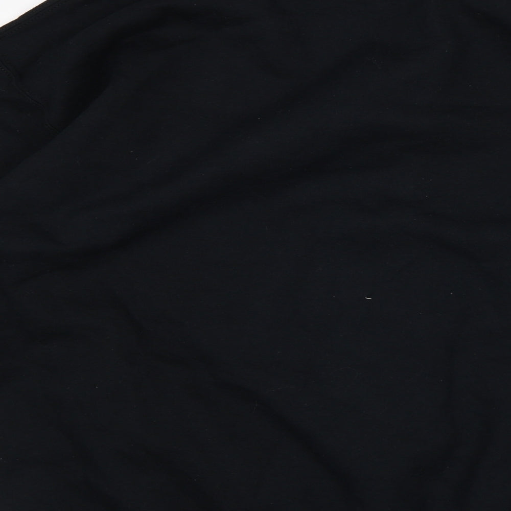 Gildan Womens Black Pullover Sweatshirt Size L