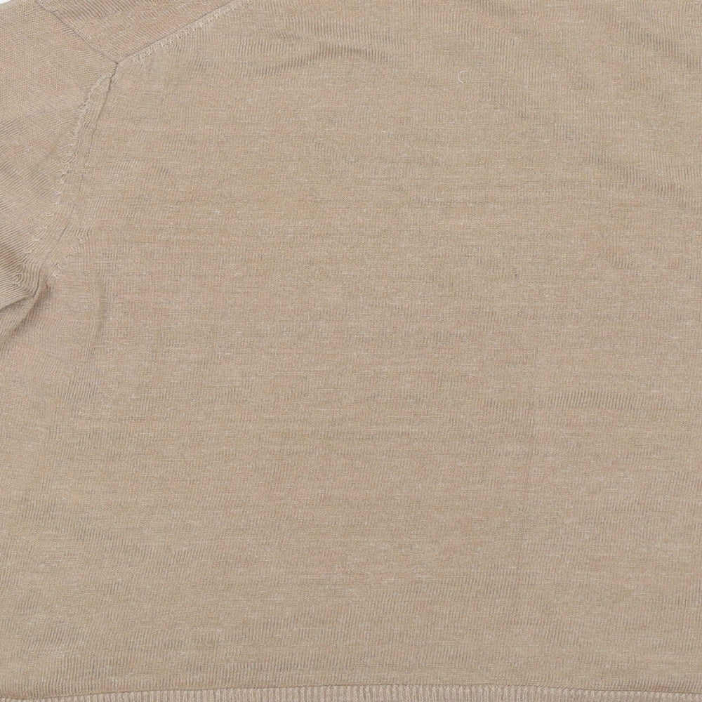 M&S Womens Brown Pullover Jumper Size 12