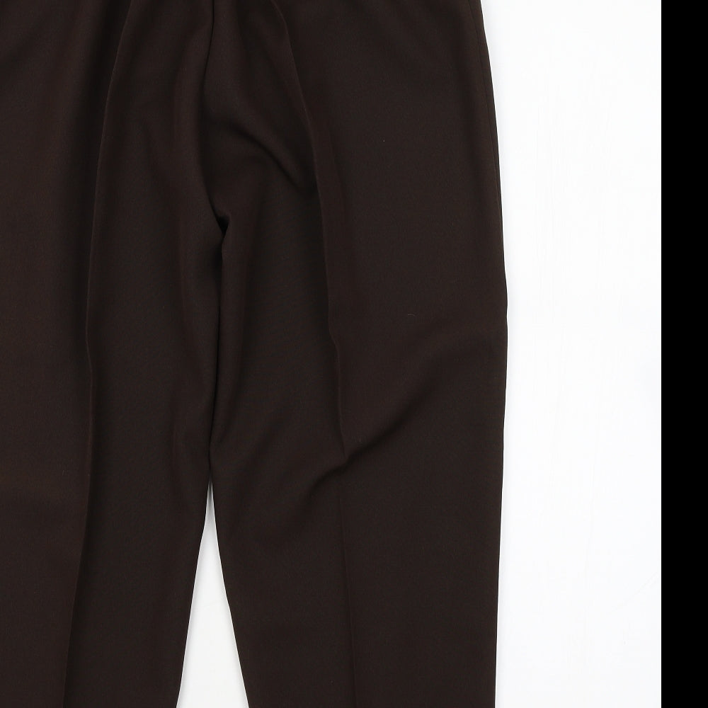 Saira of Manchester Womens Brown Trousers Size 22 L26 in