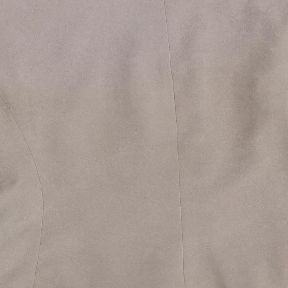 BM Womens Beige Jacket Blazer Size 16