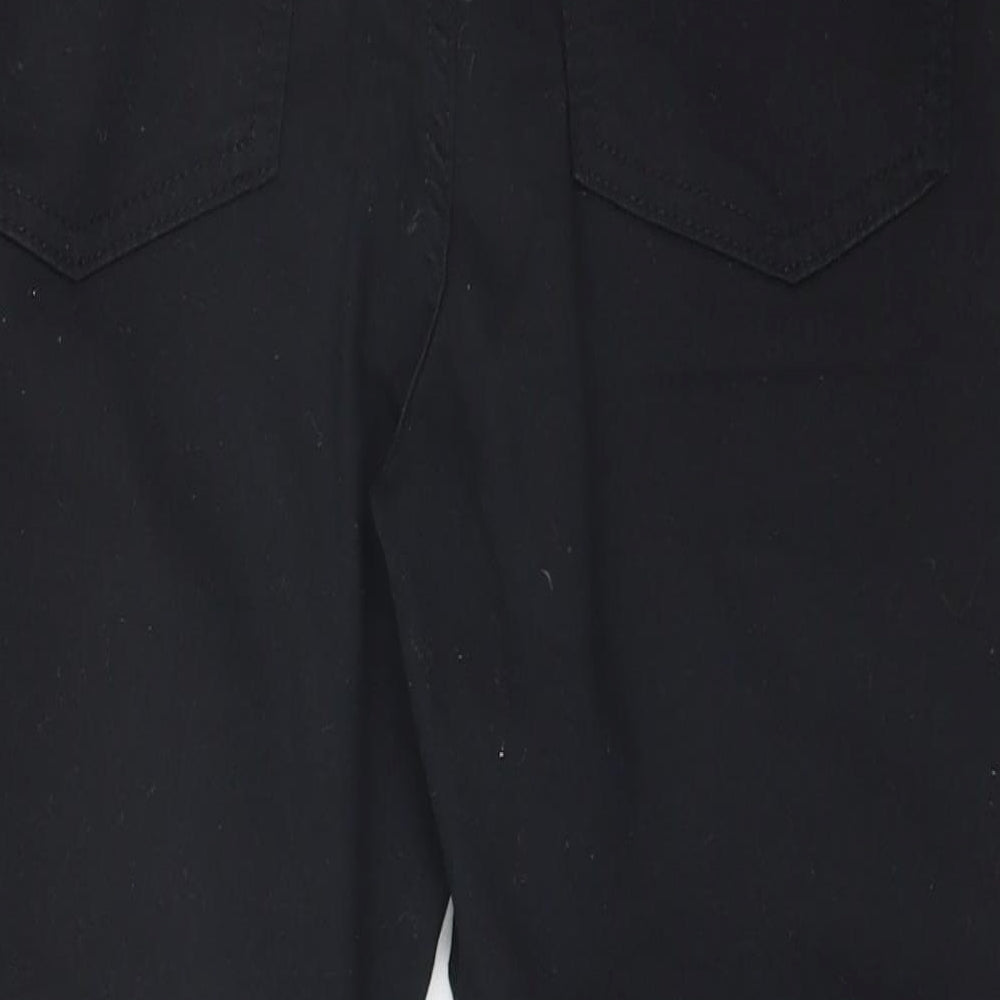 Marks and Spencer Womens Black Straight Jeans Size 10 L20 in