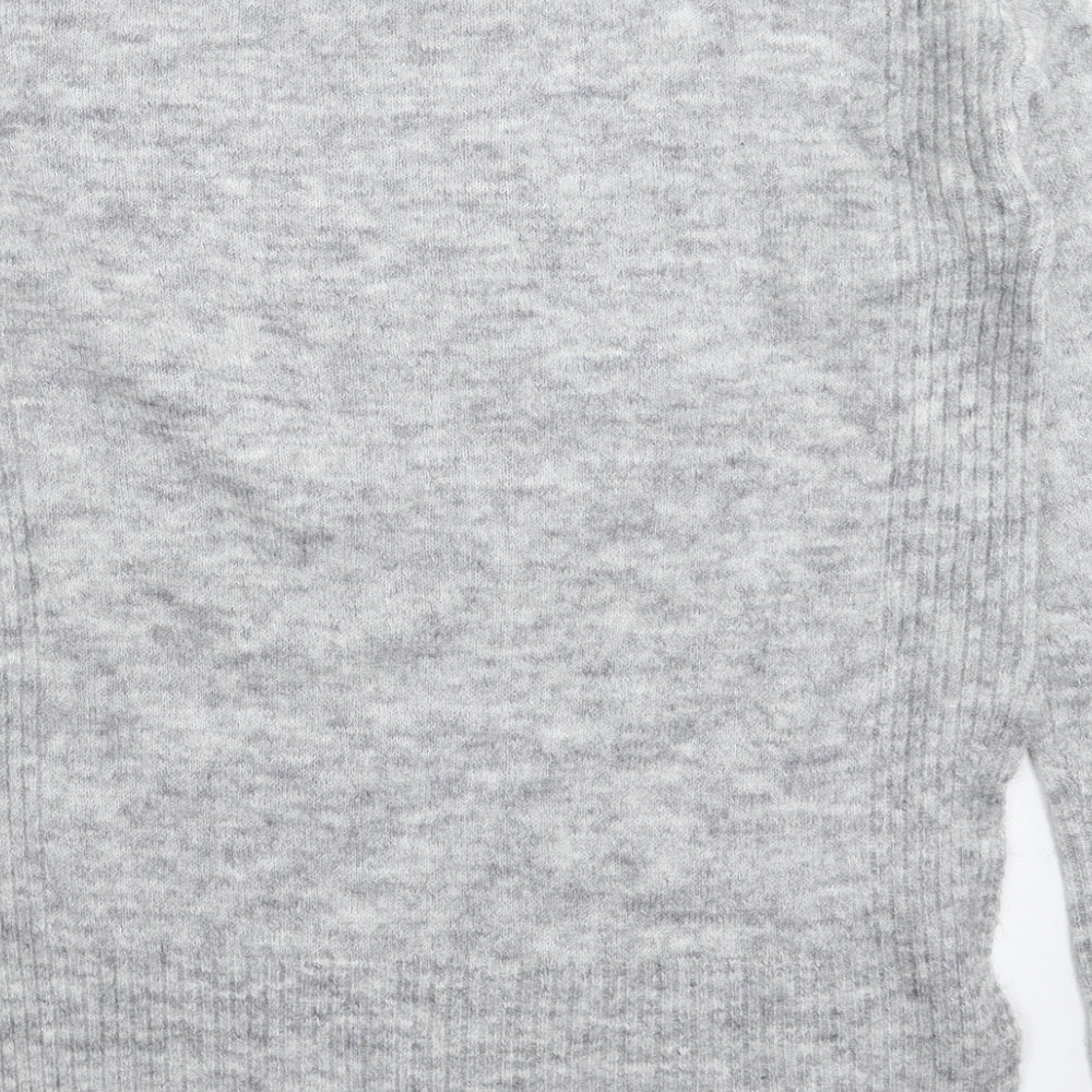 Divided Womens Grey Knit Pullover Jumper Size S
