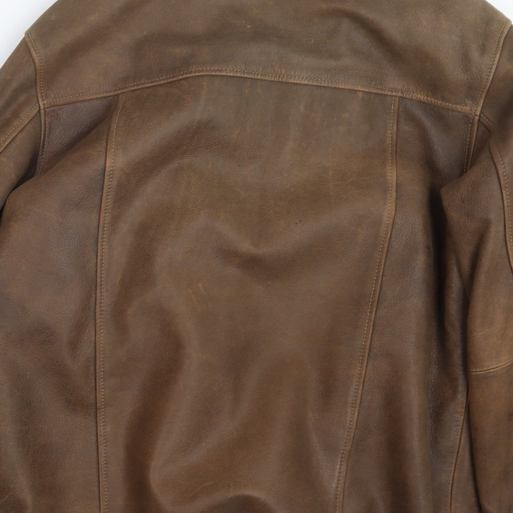 DONAR Mens Brown Jacket Size L