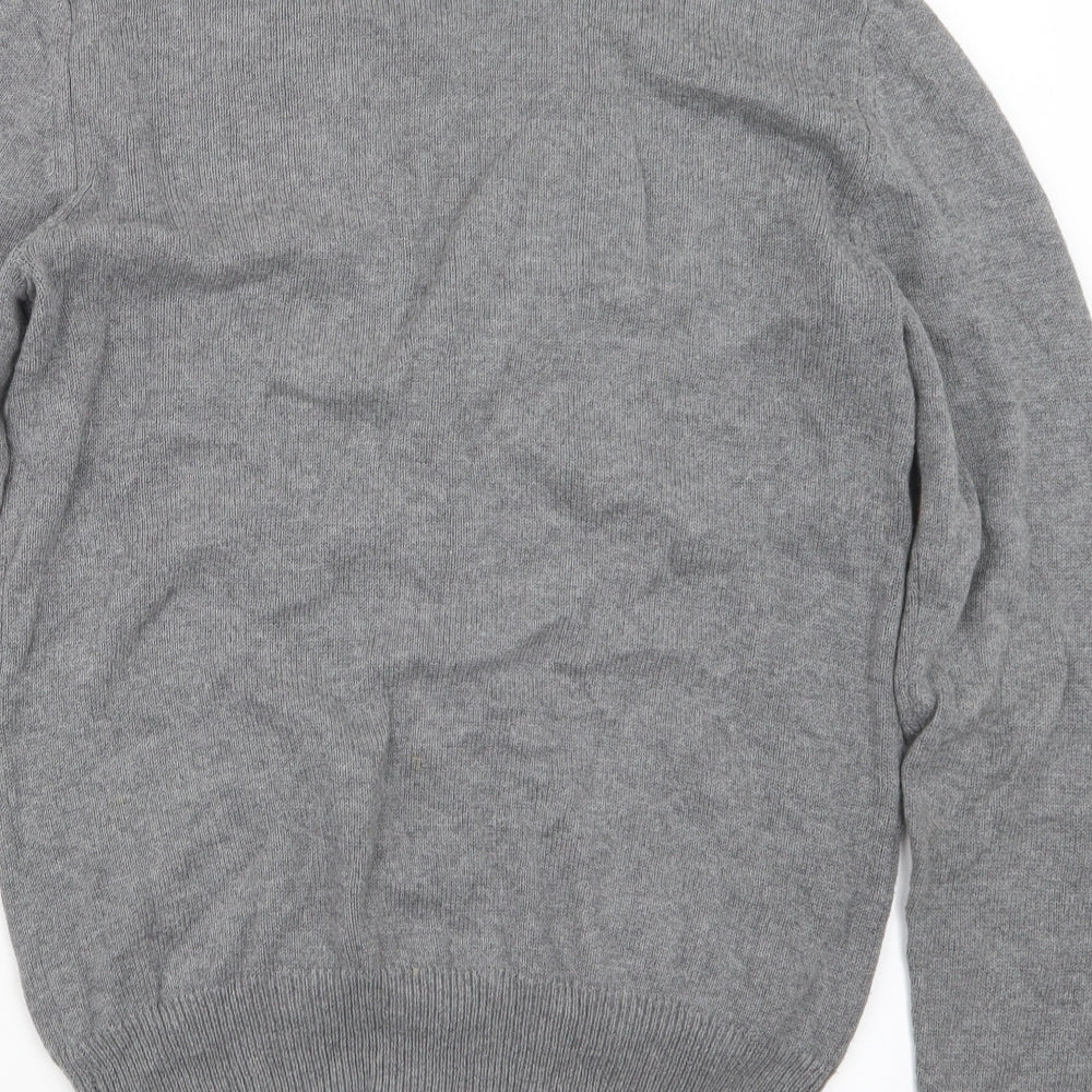 Gap Mens Grey Knit Cardigan Jumper Size XS