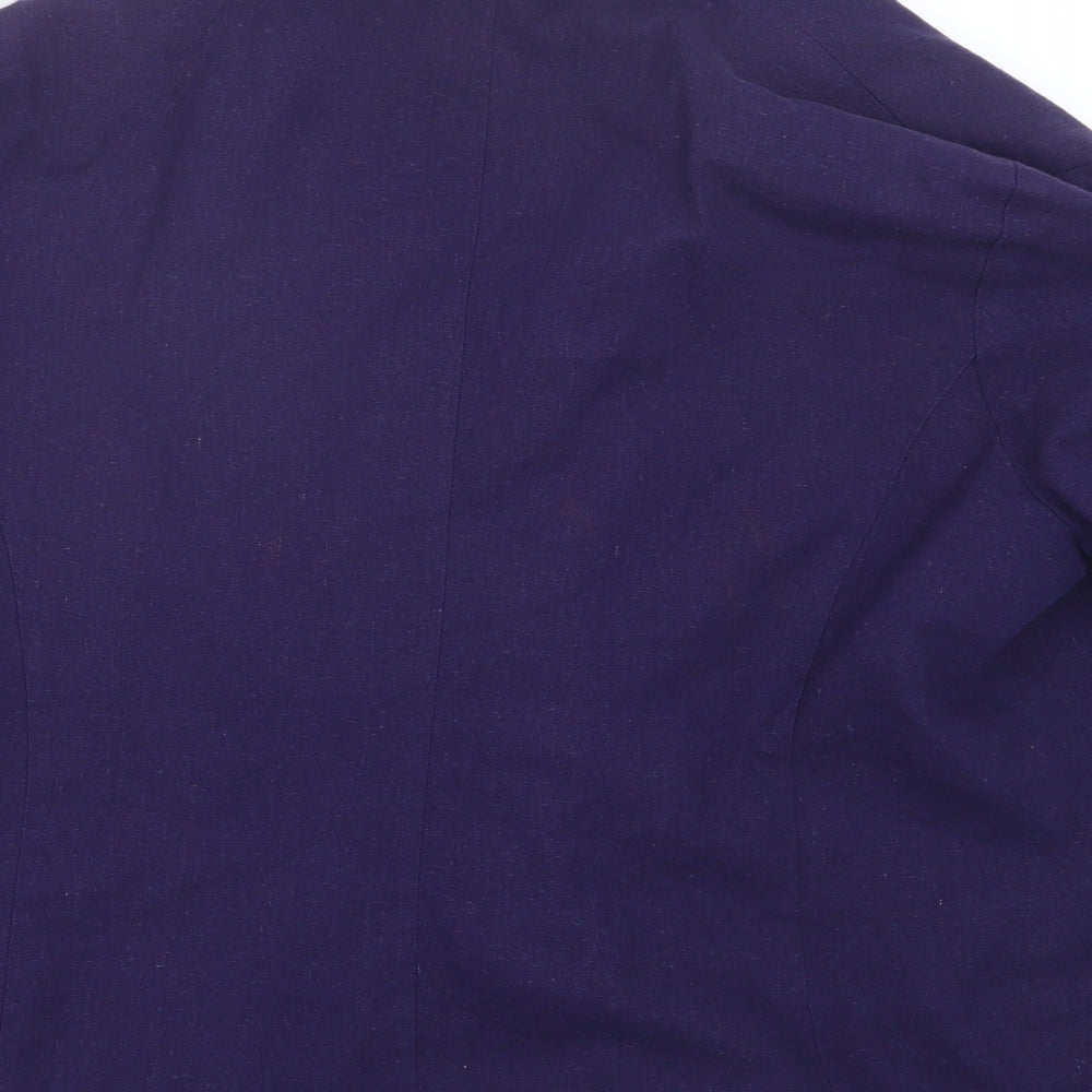 Hudson & Onslow Womens Blue Jacket Size 18