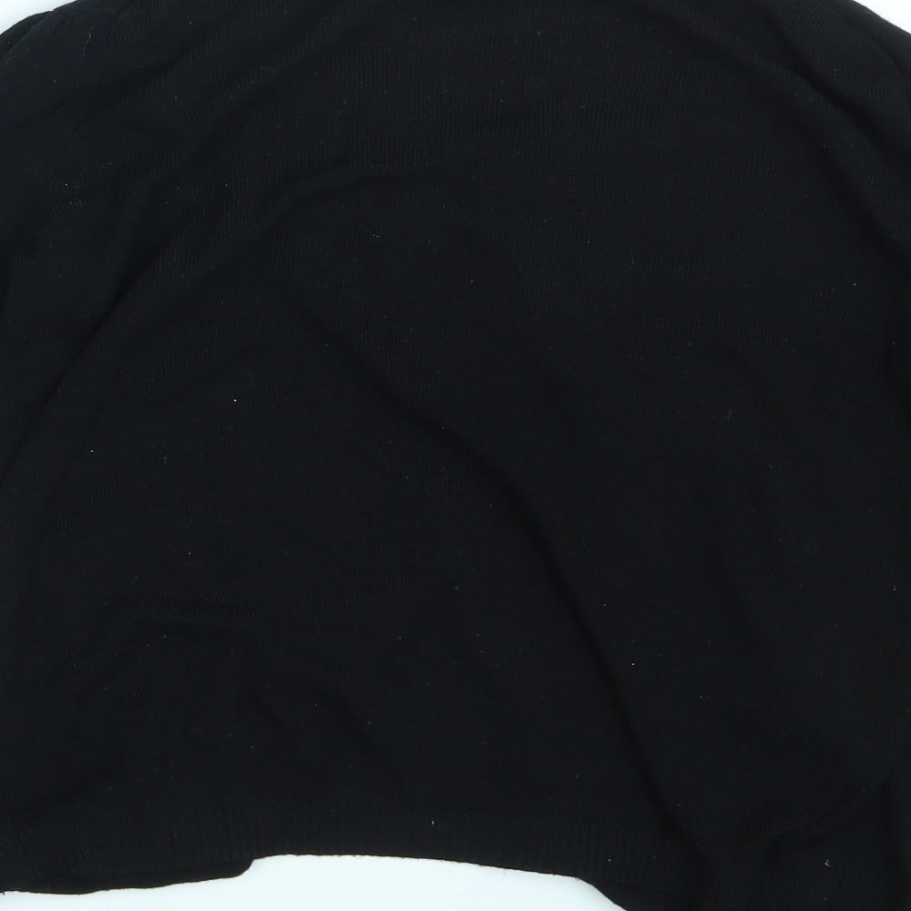 Mango Womens Black Cardigan Jumper Size M