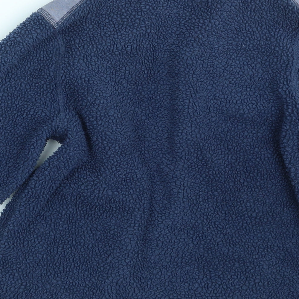 M&S Boys Blue Full Zip Jumper Size 11-12 Years