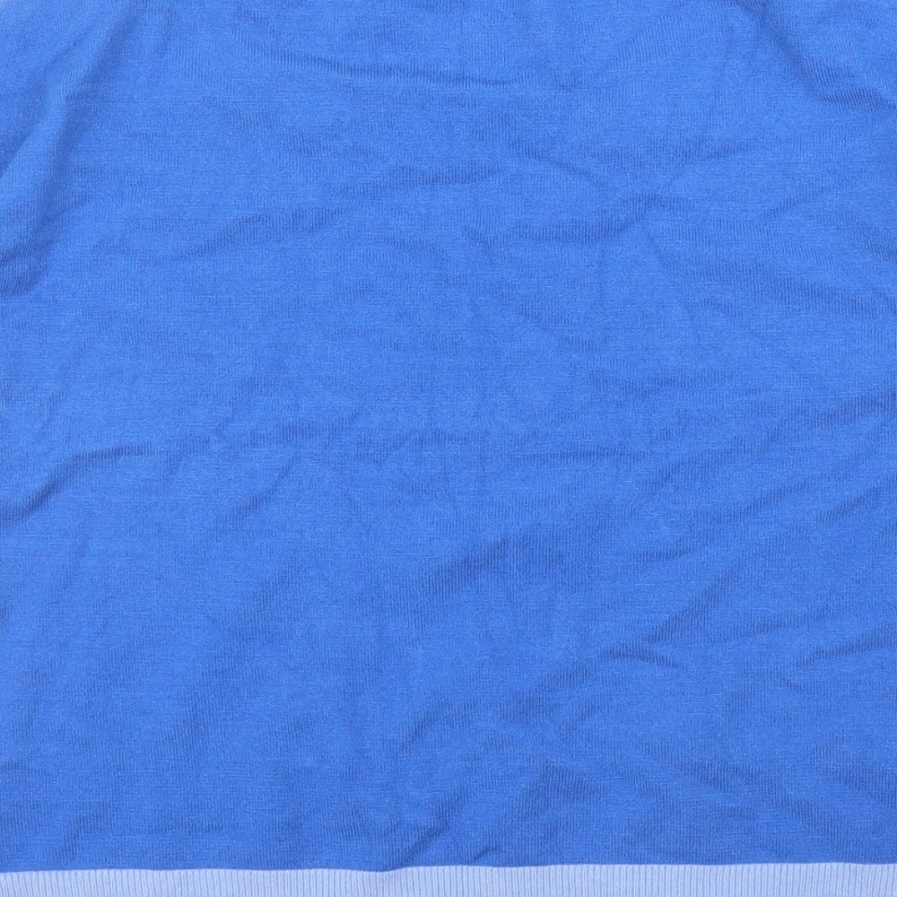 M&S Womens Blue Pullover Jumper Size 8