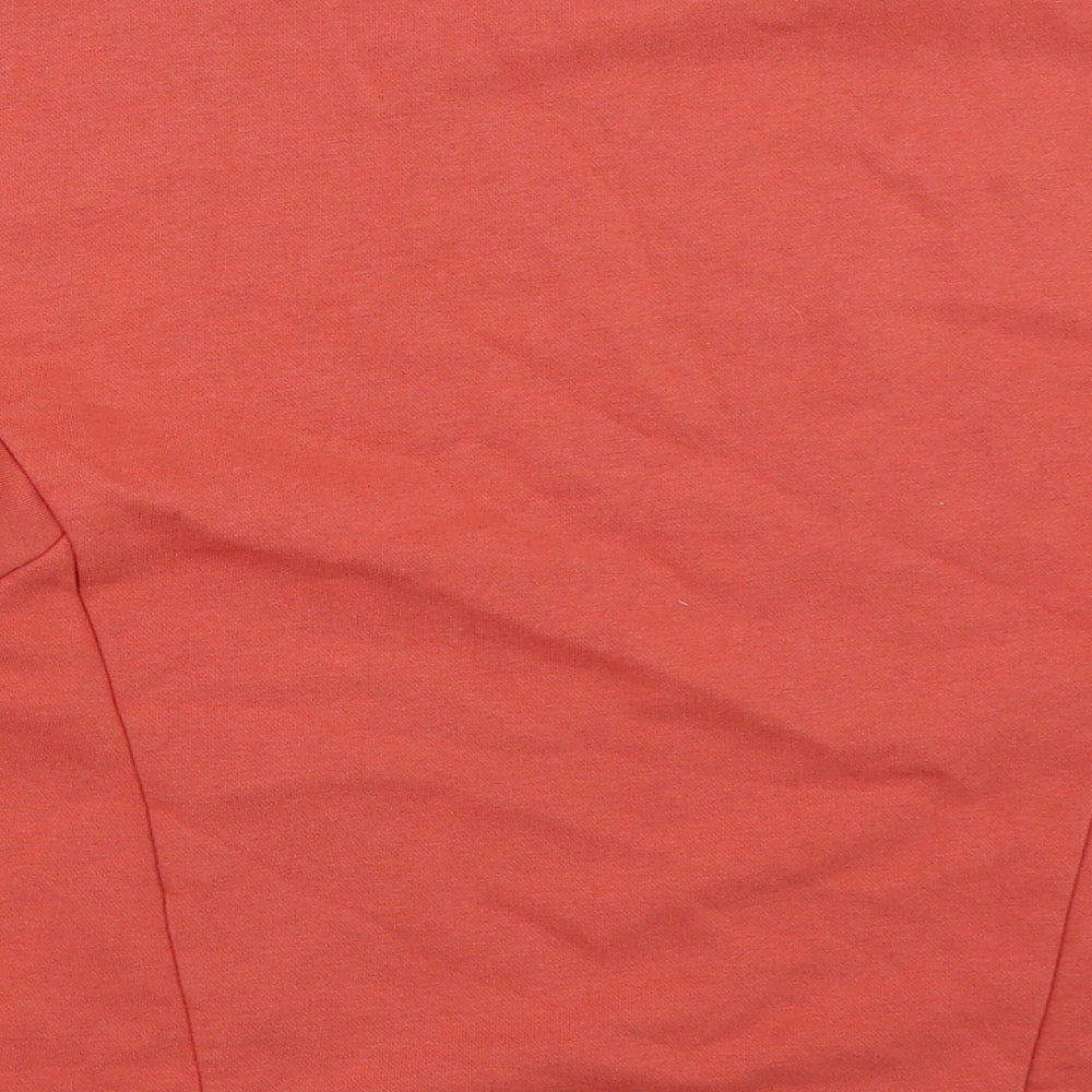 George Womens Orange Pullover Sweatshirt Size M
