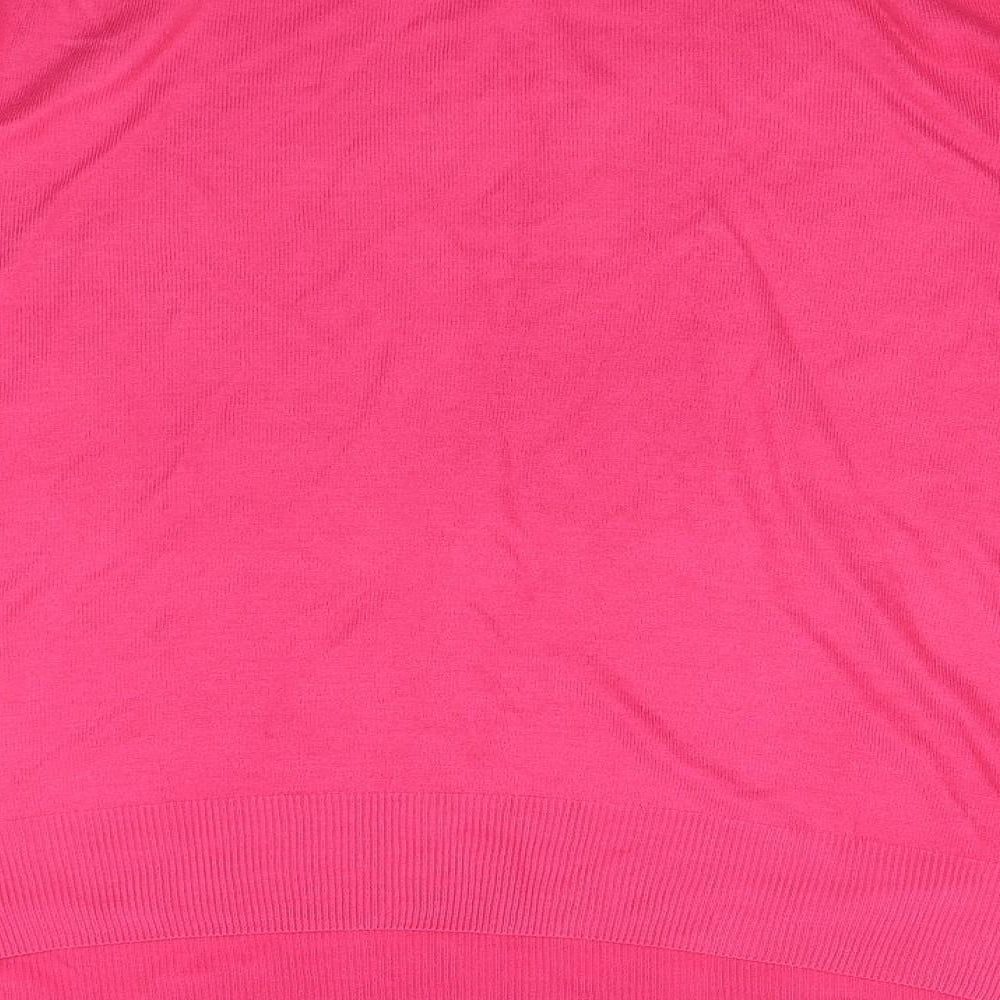 M&S Womens Pink Pullover Jumper Size 20