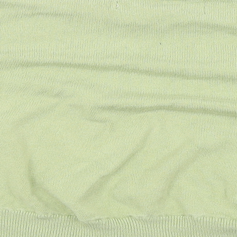 Nougat London Girls Green Cardigan Jumper Size 3 Years