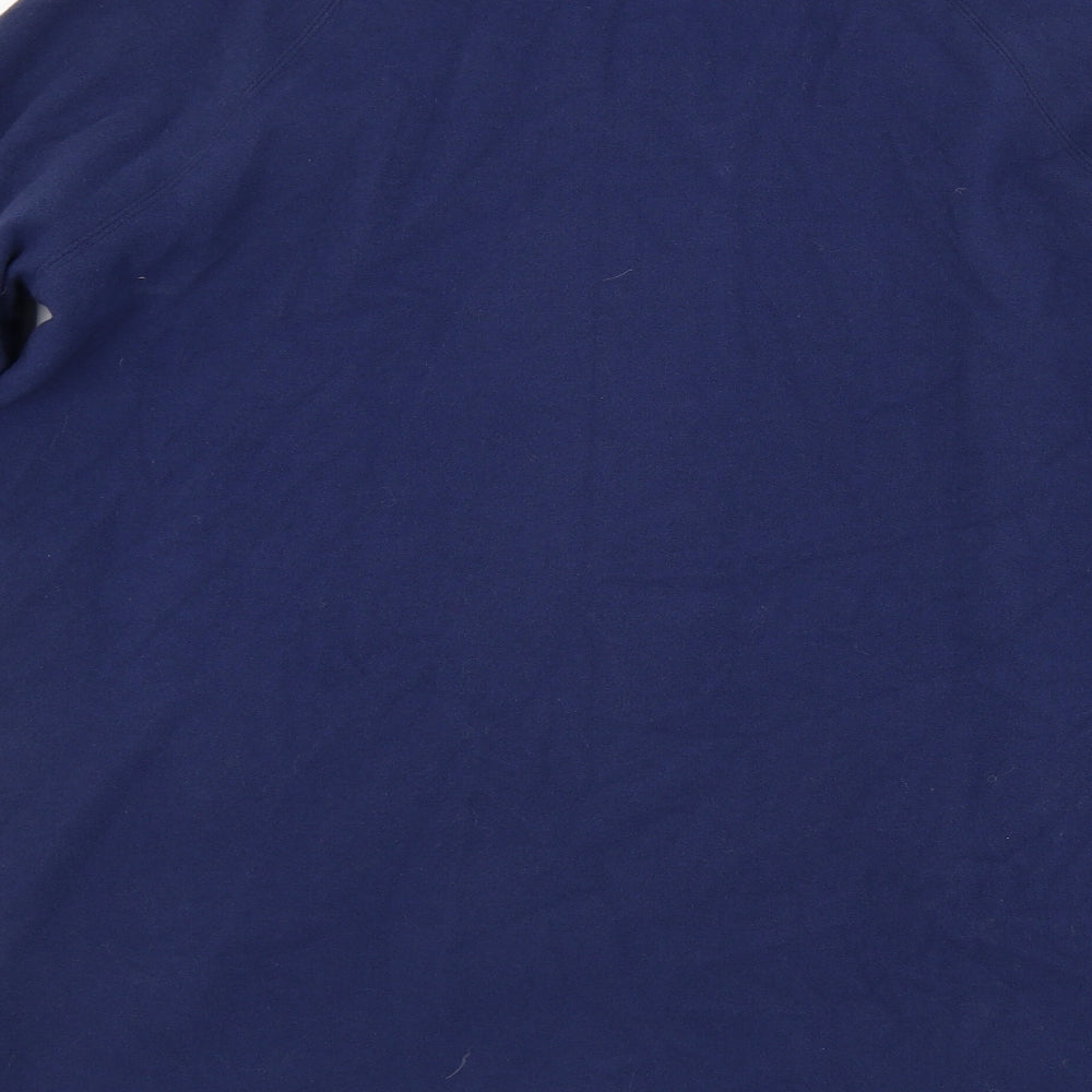 Preworn Womens Blue Overcoat Coat