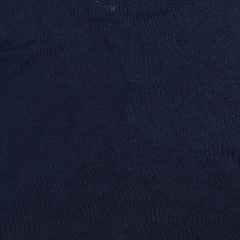 BM Womens Blue Cardigan Jumper Size L